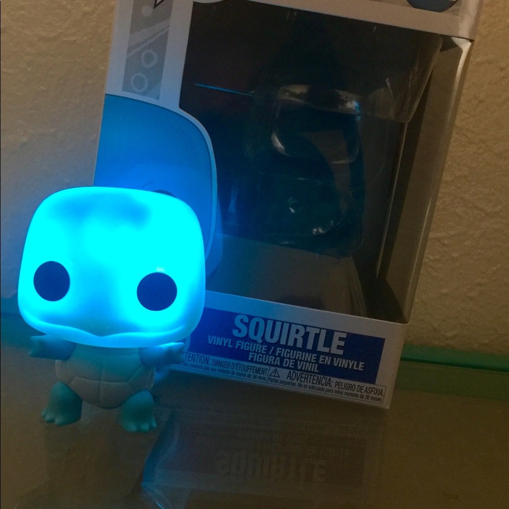 Funko Pop squirtle Custom Light Up LED